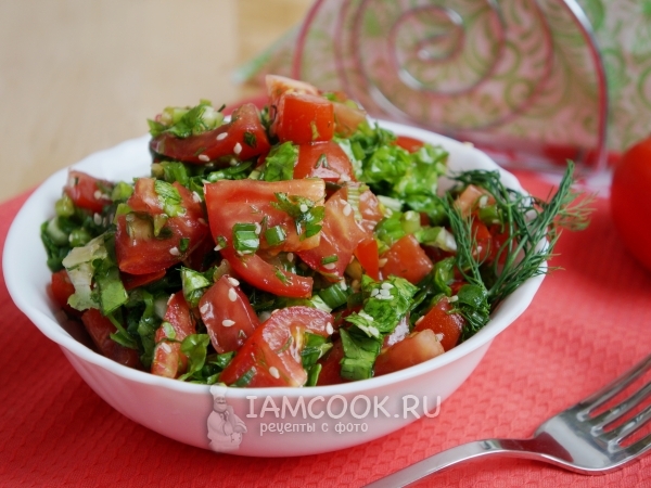 Салат Ливанский, рецепт с фото