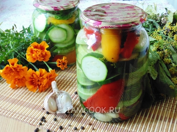 Консервированные кабачки на зиму, рецепт с фото