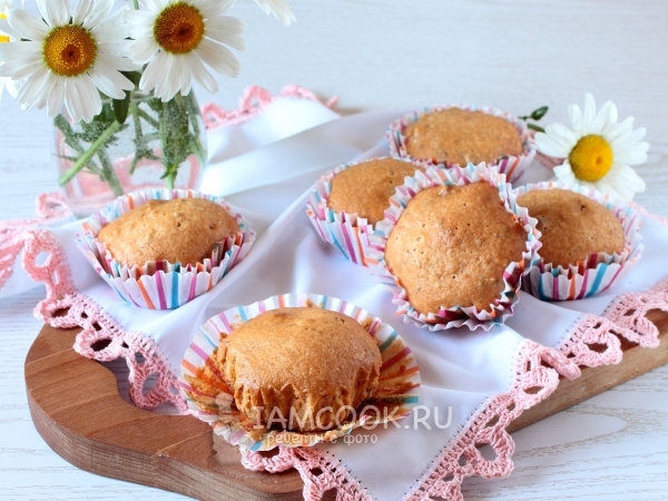 Карамельные кексы, рецепт с фото