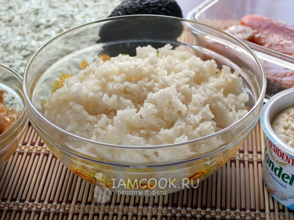 Рис для роллов в мультиварке, рецепт с фото