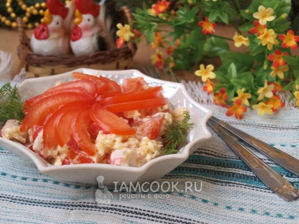 Салат «Дипломат», рецепт с фото