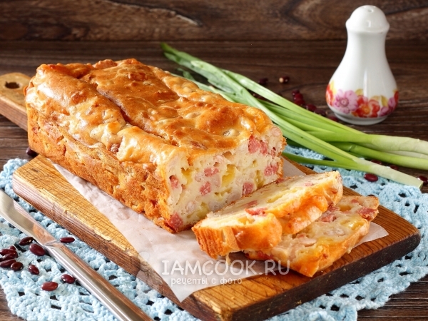 Мясной кекс, рецепт с фото