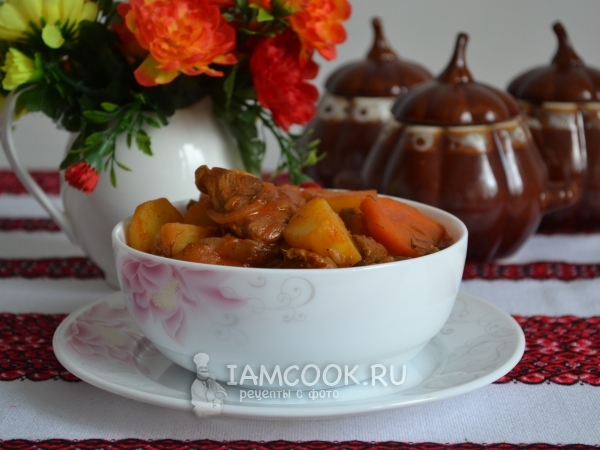 Чанахи в горшочках, рецепт с фото