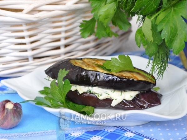 Баклажаны на гриле, рецепт с фото