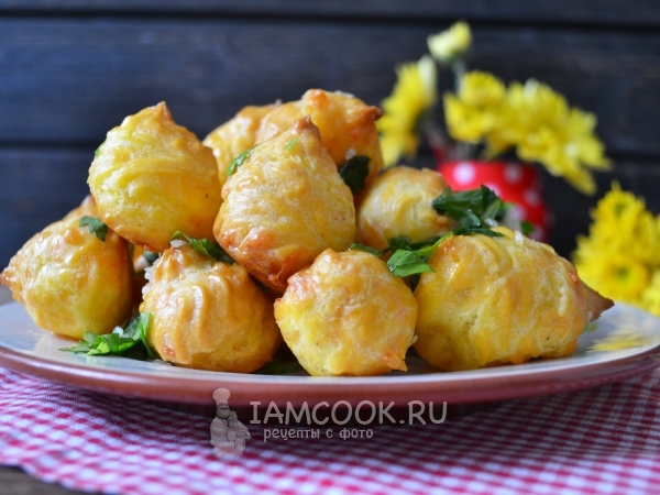 Гужеры (французские сырные булочки), рецепт с фото