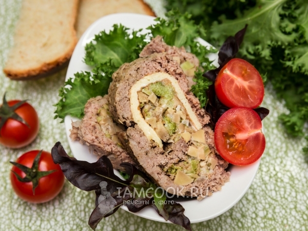 Говяжий рулет, рецепт с фото