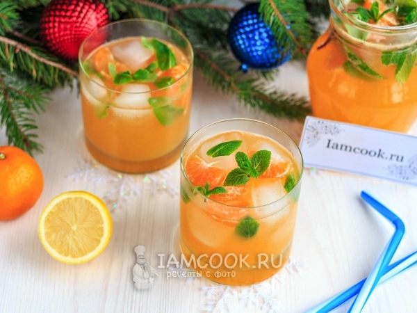 Мандариновый лимонад, рецепт с фото