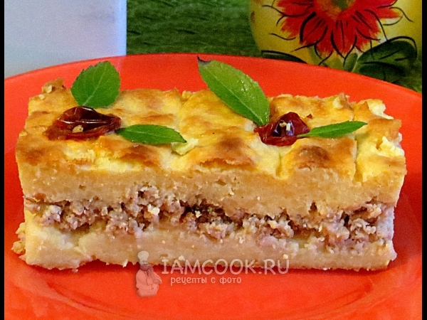 Картофельная запеканка со свиным фаршем и сыром, рецепт с фото