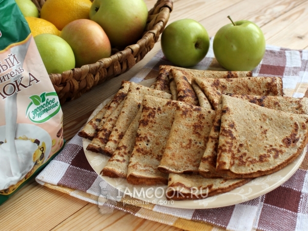 Блины на соевом молоке, рецепт с фото