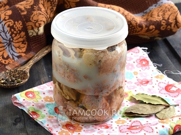 Тушенка из утки, рецепт с фото