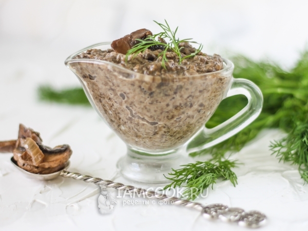 Грибной соус из замороженных грибов, рецепт с фото