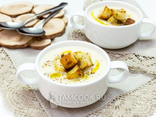 Суп-пюре из цветной капусты от Гордона Рамзи, рецепт с фото