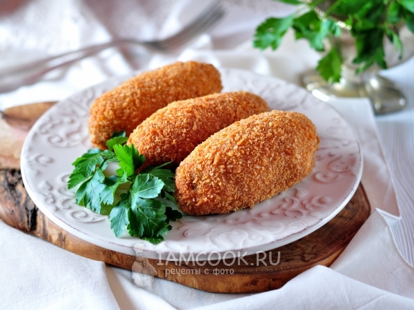 Котлеты по-донбасски, рецепт с фото