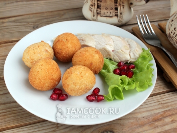 Крокеты из фасоли, рецепт с фото