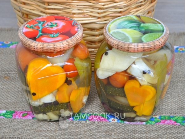 Подарочное ассорти на зиму, рецепт с фото