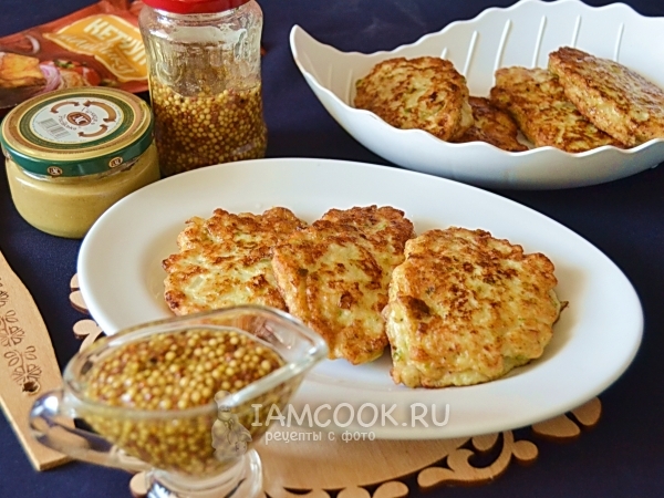 Котлеты куриные с кабачком , рецепт с фото