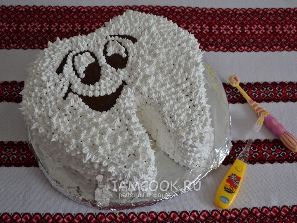 Торт «Зубик», рецепт с фото