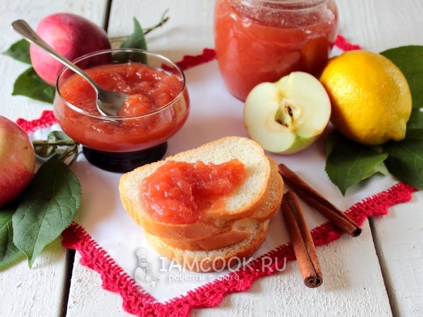 Яблочное варенье в мультиварке, рецепт с фото