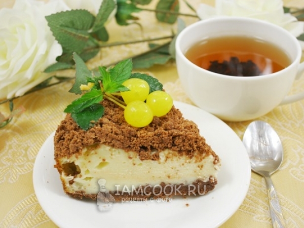 Творожный торфяной пирог, рецепт с фото