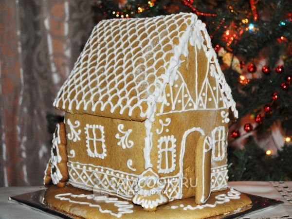 Пряничный домик, рецепт с фото