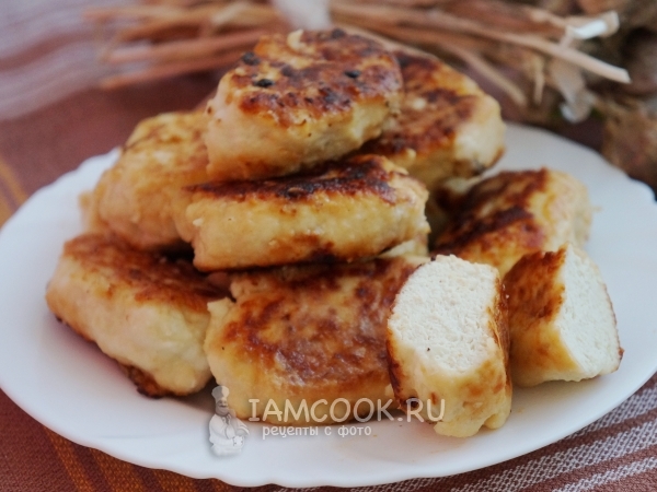 Куриные котлеты с творогом, рецепт с фото