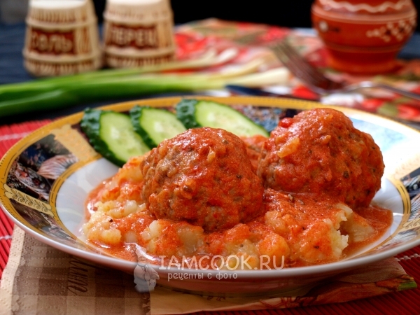 Подлива для тефтелей, рецепт с фото