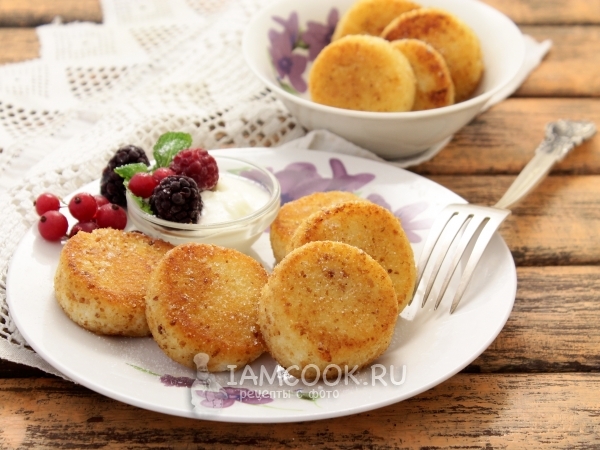 Сырники в сухарях, рецепт с фото