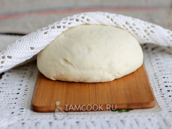 Быстрое дрожжевое тесто для пирожков, рецепт с фото