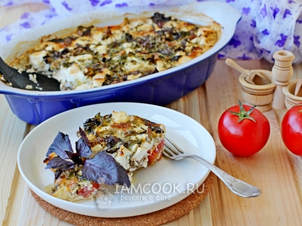 Запеканка из баклажанов по-болгарски, рецепт с фото