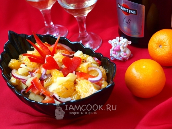 Салат «Страсти по-испански», рецепт с фото