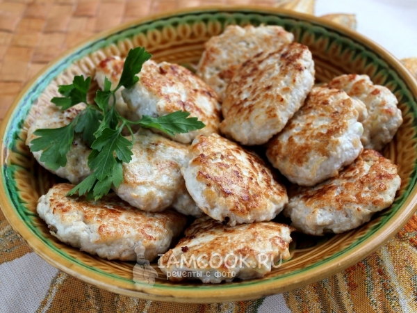 Котлеты по министерски из куриной грудки, рецепт с фото