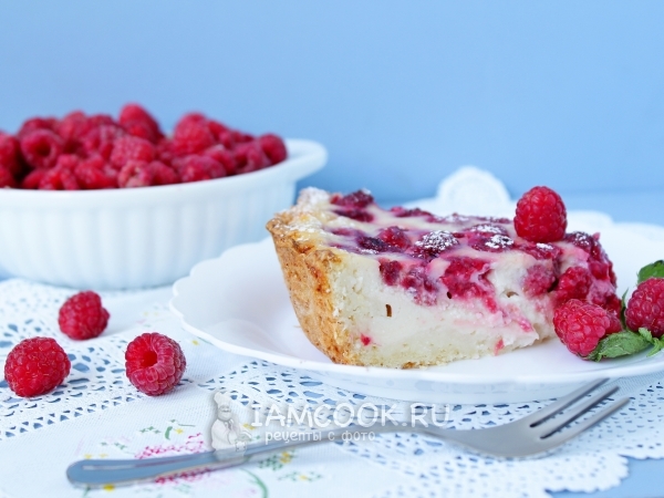 Малиновый тарт, рецепт с фото