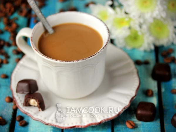 Кофе со сгущёнкой, рецепт с фото