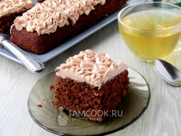 Шоколадно-тыквенный кекс, рецепт с фото