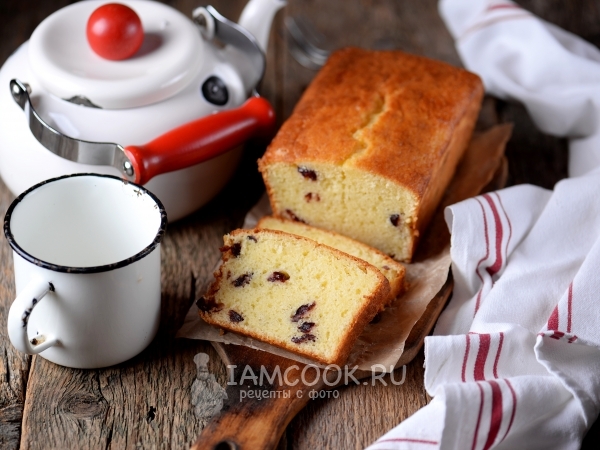 Творожный кекс в духовке, рецепт с фото