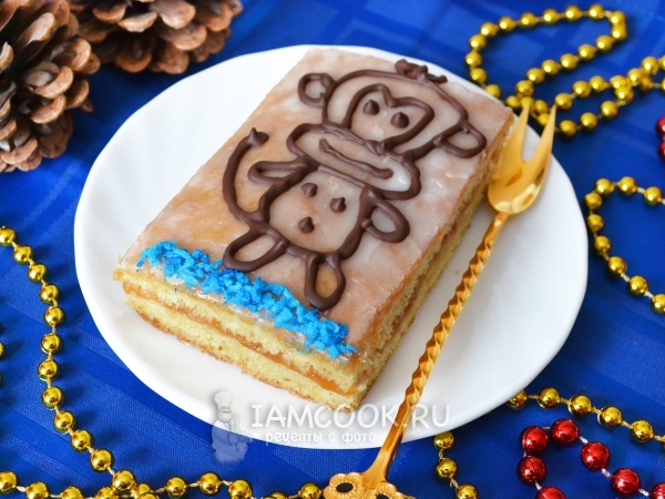 Бисквитные пирожные «Обезьянки», рецепт с фото