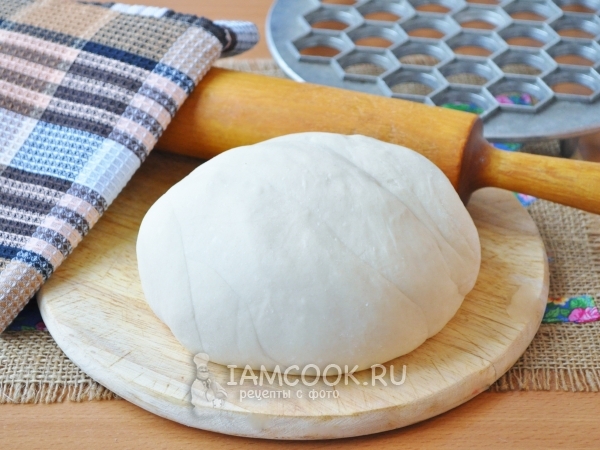 Тесто для пельменей на молоке, рецепт с фото
