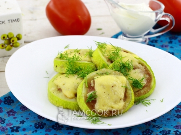 Кабачки с фаршем в кляре, рецепт с фото