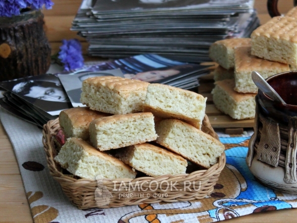 Печенье из кукурузной муки, рецепт с фото
