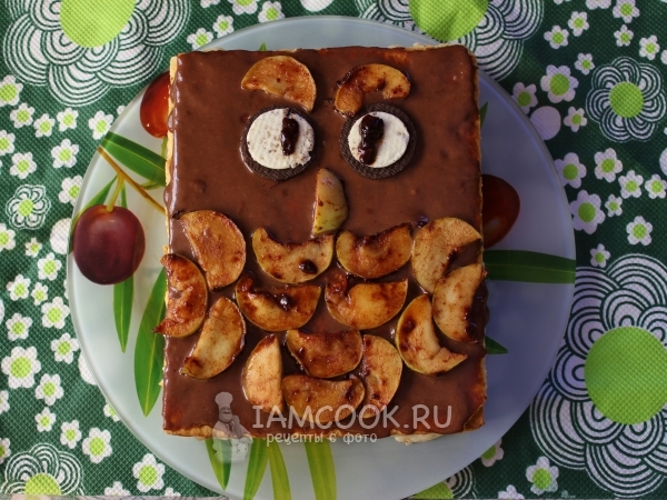 Торт «Сова», рецепт с фото