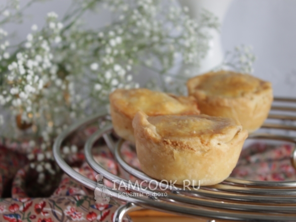 Мини-пирожки бочонки, рецепт с фото