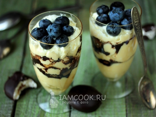 Творожный десерт с «Несквиком», рецепт с фото