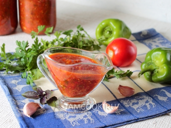 Соус «Сацебели» на зиму, рецепт с фото