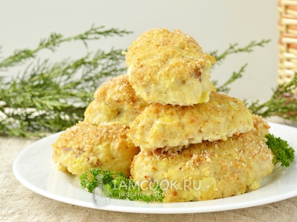 Рыбные котлеты в духовке, рецепт с фото