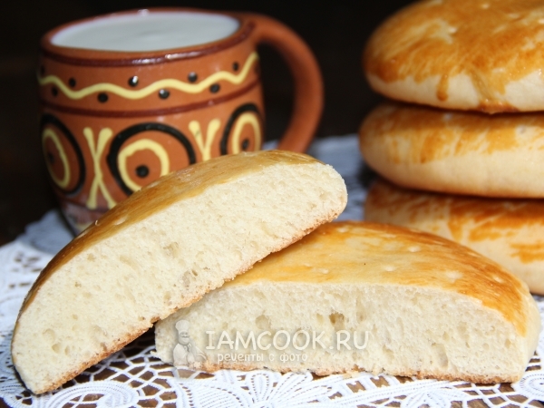 Лепёшки сметанные, рецепт с фото