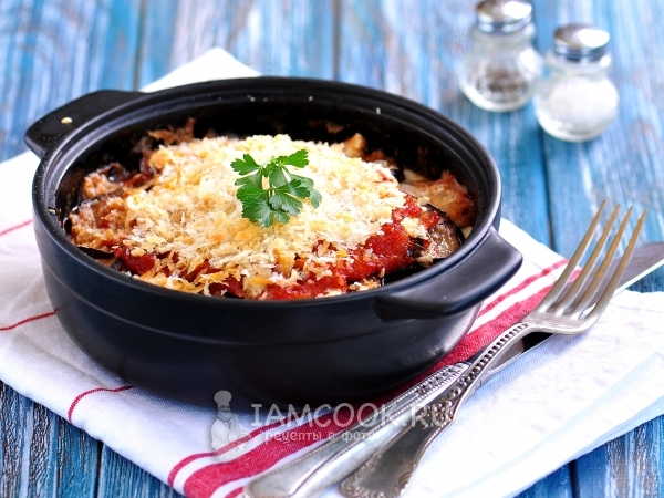 Баклажаны Пармеджано, рецепт с фото