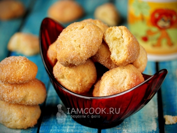Печенье на скорую руку, рецепт с фото