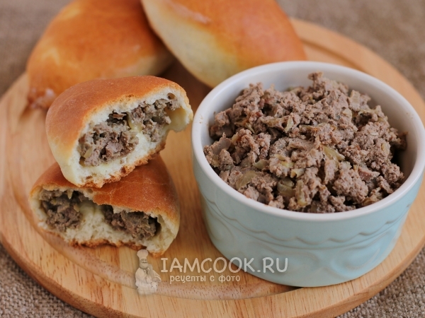 Начинка из печени для пирожков и пирогов, рецепт с фото