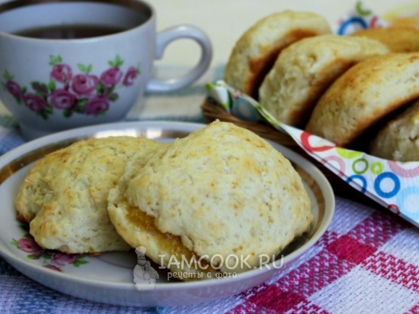 Сконы, английские булочки, рецепт с фото