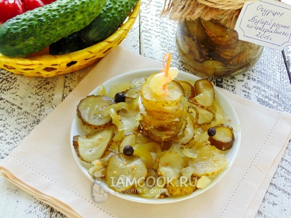 Огурцы «Бутербродные» без стерилизации на зиму, рецепт с фото